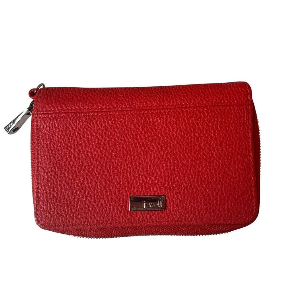 Thirty One Rolling Jewell Wallet Wrap Around Zipper Coral